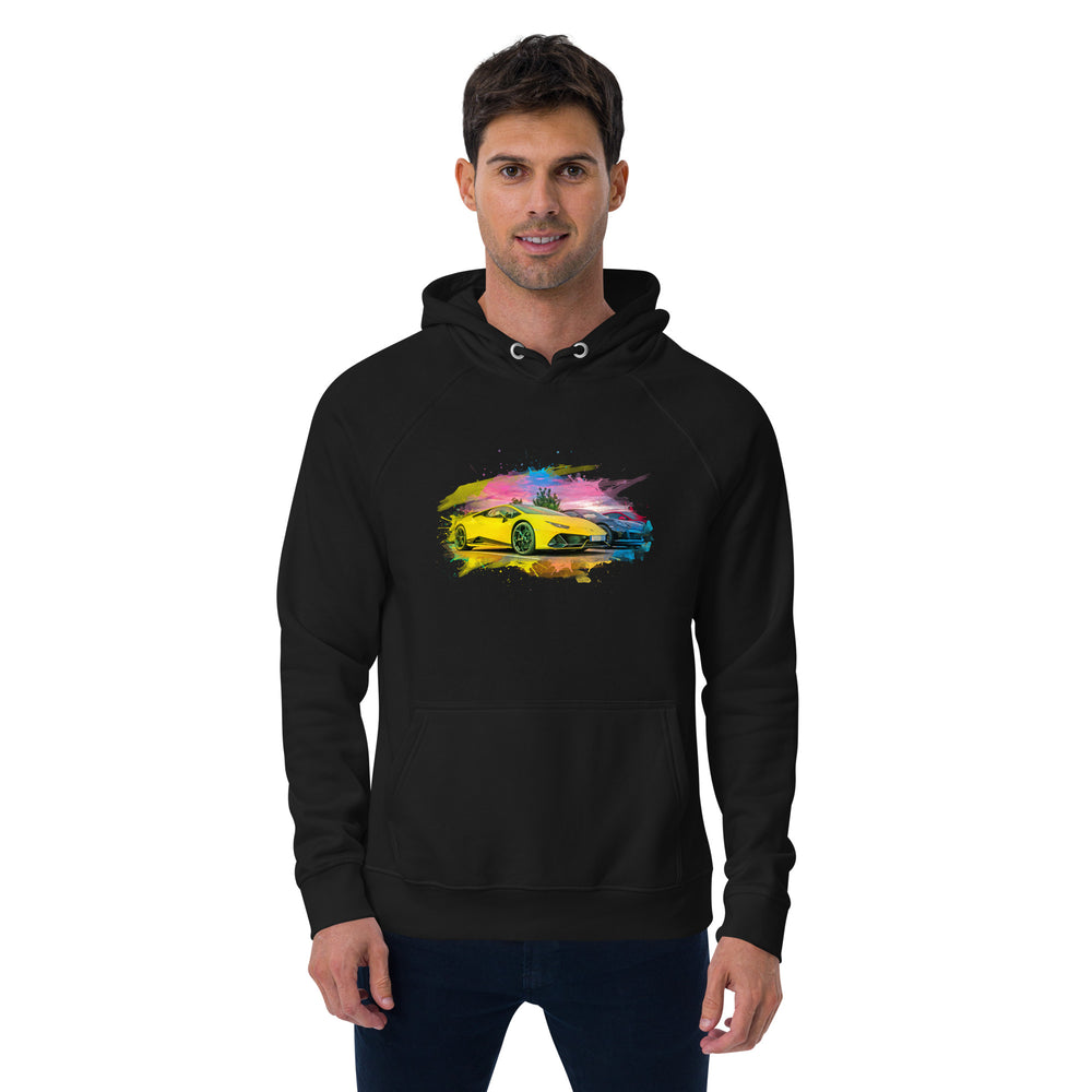 FAST-CLUB Hoodie "Yellow Lambo"